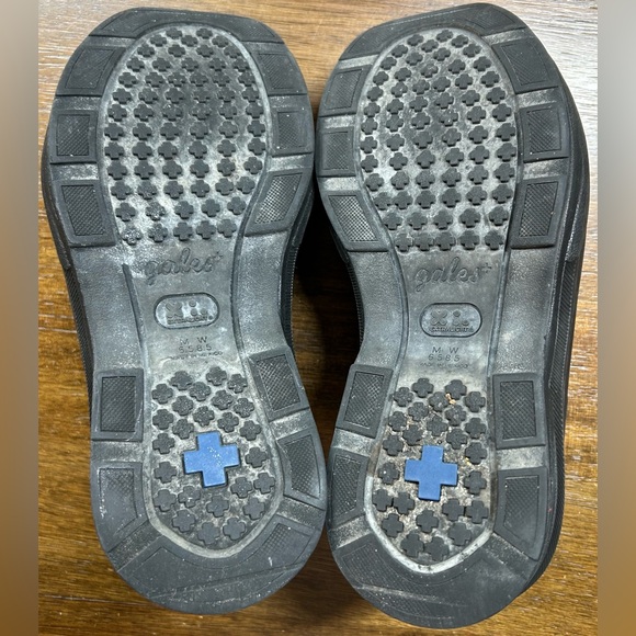 Gales Men’s 5.5 Women’s 8.5 Black Comfort Nursing Non-Slip Shoes - Picture 5 of 5